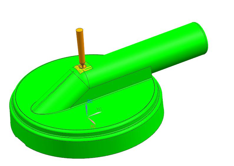 there are various forms such as side gate pouring and top hot runner pouring